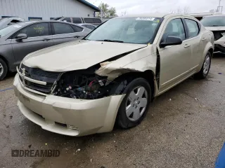 2010 Dodge Avenger SXT with VIN 1B3CC4FD5AN164257, listed as a Copart auction lot 78395314 with 135,069 mi miles and Salvage Title. Bid and sale history available at carsss.com. Image 1.