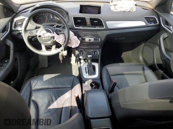 2016 Audi Q3 Premium Plus with VIN WA1EFCFS9GR013389, listed as a Copart auction lot 50826175 with 70,716 mi miles and Salvage title. Bid and sale history available at DreamBid. Image 8.