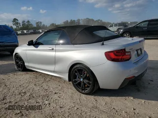 2017 BMW 2 Series M240i xDrive with VIN WBA2L3C34HV667706, listed as a Copart auction lot 80499914 with 77,788 mi miles and Salvage Title. Bid and sale history available at carsss.com. Image 2.