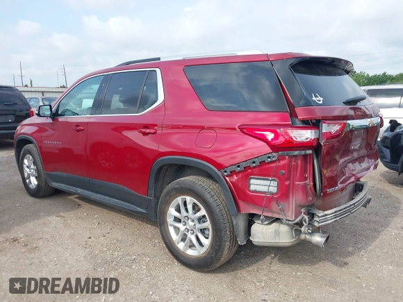 2018 Chevrolet Traverse LT Cloth with VIN 1GNERGKW1JJ137568, listed as a IAAI auction lot 42421403 with 110,413 mi miles and . Bid and sale history available at DreamBid. Image 3.