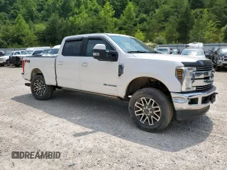 2018 Ford F-250 XL with VIN 1FT7W2BT7JEB87984, listed as a Copart auction lot 59357515 with 150,153 mi miles and Salvage title. Bid and sale history available at DreamBid. Image 4.