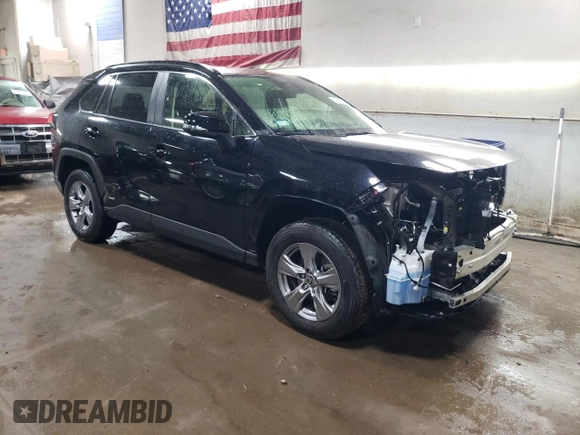 2023 Toyota RAV4 Hybrid XLE with VIN JTMRWRFV7PD199631, listed as a Copart auction lot 46298135 with 12,655 mi miles and Salvage Title. Bid and sale history available at carsss.com. Image 4.
