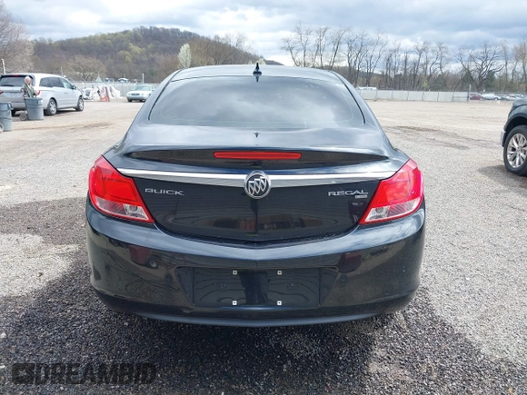 2011 Buick Regal CXL RL4 with VIN W04GS5EC5B1107772, listed as a IAAI auction lot 42044650 with 143,670 mi miles. Bid and sale history available at carsss.com. Image 16.
