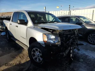 2005 Nissan Titan LE with VIN 1N6AA07B25N507157, listed as a Copart auction lot 88572475 with 57,322 mi miles and Non Repairable. Bid and sale history available at carsss.com. Image 4.