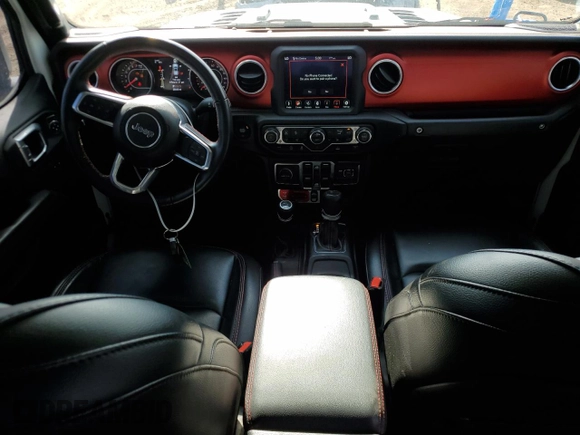 2021 Jeep Gladiator Rubicon с VIN 1C6JJTBG7ML526845, выставлен на аукционе Copart как лот 56354185 с пробегом 28 640 миль миль и Списание • Salvage title. История ставок и продаж доступна на DreamBid. Изображение 8.