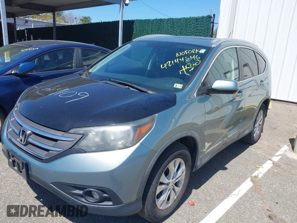 2012 Honda CR-V EX-L with VIN 2HKRM4H75CH625148, listed as a IAAI auction lot 42144646 with 126,269 mi miles. Bid and sale history available at carsss.com. Image 18.