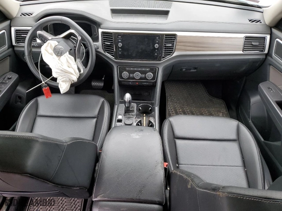 2021 Volkswagen Atlas 2.0T SEL with VIN 1V2BP2CA0MC603750, listed as a Copart auction lot 85717244 with 39,303 mi miles and Salvage Title. Bid and sale history available at carsss.com. Image 8.