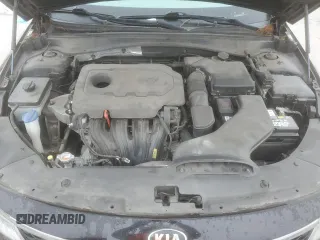 2016 Kia Optima LX with VIN 5XXGT4L36GG041728, listed as a Copart auction lot 50173395 with 153,485 mi miles and Salvage Title. Bid and sale history available at carsss.com. Image 11.