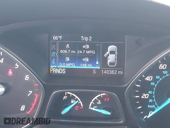 2016 Ford Escape SE with VIN 1FMCU9GX2GUC89275, listed as a IAAI auction lot 41937354 with 140,362 mi miles. Bid and sale history available at carsss.com. Image 15.