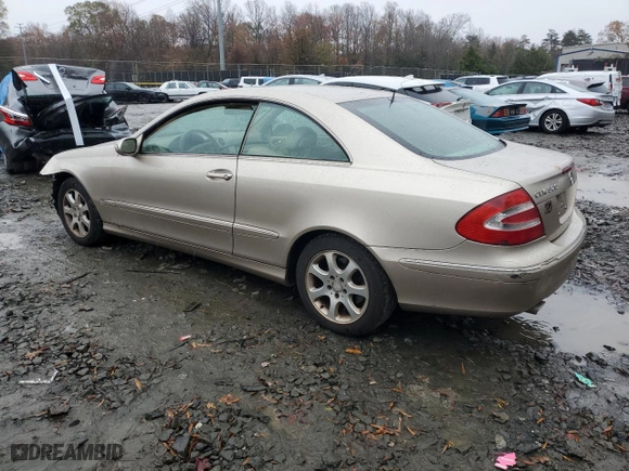 2003 Mercedes-Benz CLK-Class 3.2L with VIN WDBTJ65J83F059716, listed as a Copart auction lot 82122684 with 176,873 mi miles and Salvage Title. Bid and sale history available at carsss.com. Image 2.