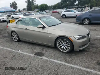 2007 BMW 3 Series 328i with VIN WBAWR33587PX78277, listed as a Copart auction lot 62495445 with 229,162 mi miles and Salvage title. Bid and sale history available at DreamBid. Image 4.