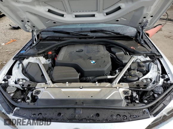 2024 BMW 4 Series 430i xDrive with VIN WBA43AT00RCR90165, listed as a Copart auction lot 81356814 with 11,340 mi miles and Salvage Title. Bid and sale history available at carsss.com. Image 11.