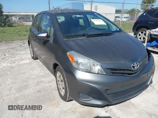 2014 Toyota Yaris L with VIN JTDKTUD35ED596329, listed as a IAAI auction lot 41705004 with 191,557 mi miles. Bid and sale history available at carsss.com. Image 1.