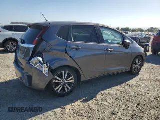 2017 Honda Fit EX-L with VIN JHMGK5H83HS008303, listed as a Copart auction lot 60751815 with 58,700 mi miles and Salvage title. Bid and sale history available at DreamBid. Image 3.