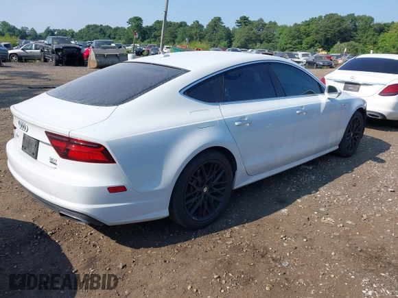 2016 Audi A7 3.0 Premium Plus with VIN WAUWGAFC4GN017486, listed as a IAAI auction lot 40057097 with 85,937 mi miles. Bid and sale history available at carsss.com. Image 4.