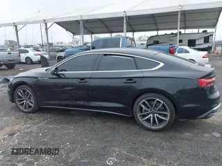 2023 Audi A5 Sportback S line Premium Plus with VIN WAUFACF57PA038841, listed as a IAAI auction lot 41507457 with 1 mi miles. Bid and sale history available at carsss.com. Image 14.