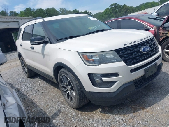 2016 Ford Explorer Sport z VIN 1FM5K8GT8GGA23182, wystawiony jako IAAI lot #42479915 z przebiegiem 160 099 mil mil oraz . Historia ofert i sprzedaży dostępna na DreamBid. Obrazek 1.