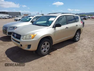 2009 Toyota RAV4 with VIN JTMZF35V695008938, listed as a IAAI auction lot 42049721 with 197,612 mi miles. Bid and sale history available at carsss.com. Image 2.