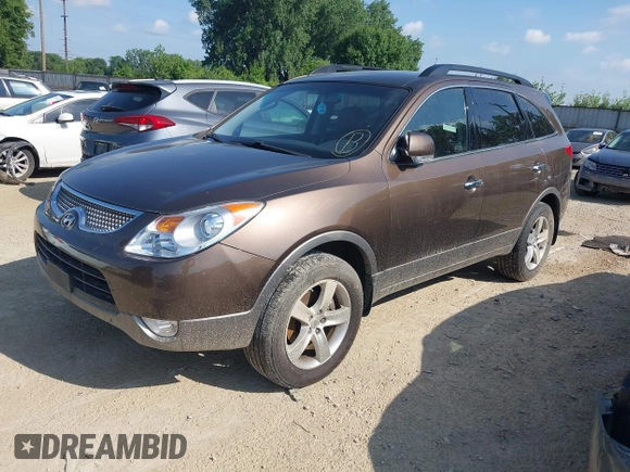 2011 Hyundai Veracruz GLS with VIN KM8NUDCC4BU157903, listed as a IAAI auction lot 42672237 with 161,062 mi miles and . Bid and sale history available at DreamBid. Image 2.