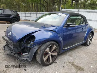 2013 Volkswagen Beetle with VIN 3VW7S7AT9DM822242, listed as a Copart auction lot 51492705 with 75,455 mi miles and Salvage Title. Bid and sale history available at DreamBid. Image 1.