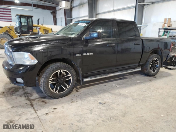 2010 Dodge Ram 1500 Sport with VIN 1D7RV1CT8AS177590, listed as a Copart auction lot 41559875 with 223,870 mi miles and Clean Title. Bid and sale history available at carsss.com. Image 1.