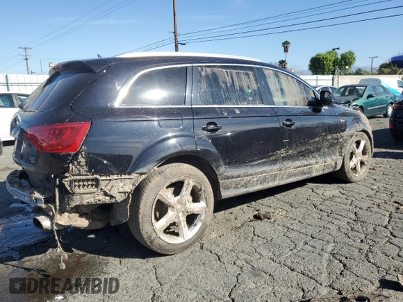 2015 Audi Q7 3.0T S line Prestige with VIN WA1DGAFE6FD000943, listed as a Copart auction lot 45974925 with 91,909 mi miles and Salvage Title. Bid and sale history available at carsss.com. Image 3.