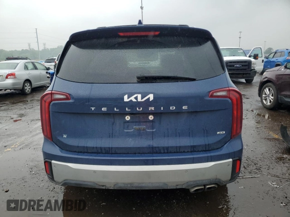 2024 Kia Telluride S with VIN 5XYP6DGC4RG413325, listed as a Copart auction lot 59682595 with 46,794 mi miles and Non repairable. Bid and sale history available at DreamBid. Image 6.