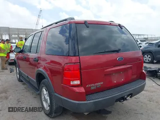 2003 Ford Explorer XLT with VIN 1FMZU63K43UA13760, listed as a IAAI auction lot 42408783 with 60,996 mi miles and . Bid and sale history available at DreamBid. Image 3.