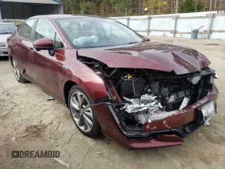 2018 Honda Clarity with VIN JHMZC5F15JC004636, listed as a Copart auction lot 66357322 with 66,930 mi miles. Bid and sale history available at carsss.com. Image 1.