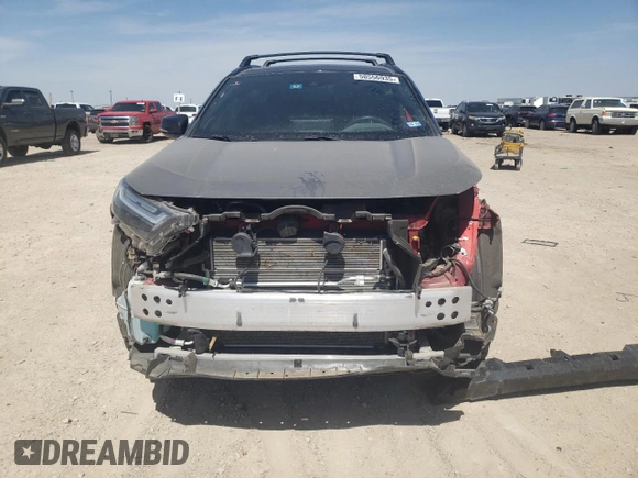 2022 Toyota RAV4 XSE with VIN JTMFB3FV4ND085997, listed as a Copart auction lot 50556935 with 28,662 mi miles and Salvage title. Bid and sale history available at DreamBid. Image 5.