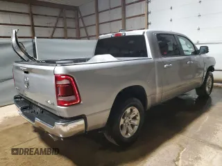 2024 Ram 1500 Laramie with VIN 1C6SRFJT5RN223670, listed as a Copart auction lot 65283975 with 36,433 mi miles and Clean title. Bid and sale history available at DreamBid. Image 3.