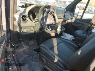 2023 Mercedes-Benz Sprinter with VIN W1W4NCVYXPT121618, listed as a Copart auction lot 82211324 with 12,656 mi miles and Salvage Title. Bid and sale history available at DreamBid. Image 8.