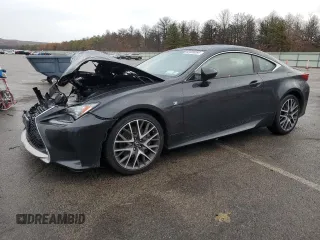2017 Lexus RC with VIN JTHSM5BC9H5002859, listed as a Copart auction lot 82009264 with 71,464 mi miles and Salvage Title. Bid and sale history available at carsss.com. Image 1.