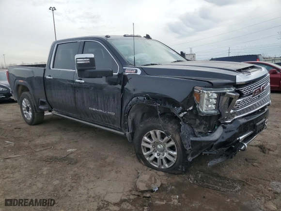 2023 GMC Sierra 2500HD Denali with VIN 1GT49REY7PF130312, listed as a Copart auction lot 44022495 with NaN miles and Salvage Title. Bid and sale history available at carsss.com. Image 4.