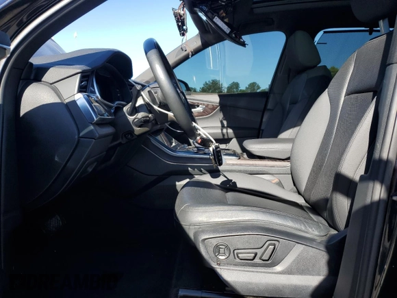 2021 Audi Q7 Premium Plus with VIN WA1LJAF74MD020930, listed as a Copart auction lot 57576505 with 43,557 mi miles and Salvage title. Bid and sale history available at DreamBid. Image 7.