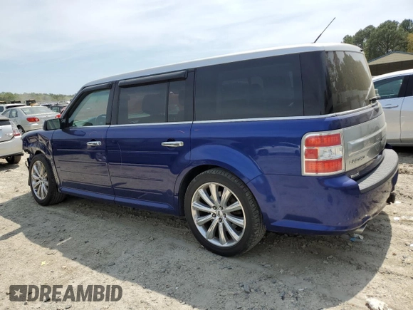 2014 Ford Flex Limited with VIN 2FMGK5D85EBD26531, listed as a Copart auction lot 53936165 with 135,649 mi miles and Salvage Title. Bid and sale history available at carsss.com. Image 2.