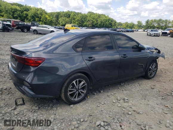 2022 Kia Forte LXS with VIN 3KPF24AD7NE451308, listed as a Copart auction lot 66856474 with 39,292 mi miles and Salvage Title. Bid and sale history available at carsss.com. Image 3.
