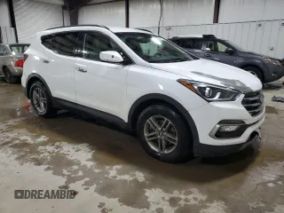 2017 Hyundai Santa Fe 2.4L with VIN 5NMZUDLB2HH005387, listed as a Copart auction lot 64592535 with 82,742 mi miles and Salvage title. Bid and sale history available at DreamBid. Image 4.