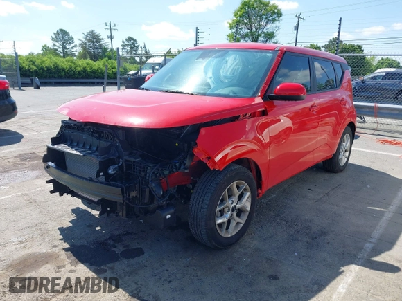 2025 Kia Soul LX with VIN KNDJ23AU3S7243779, listed as a IAAI auction lot 41990740 with 6,483 mi miles and . Bid and sale history available at DreamBid. Image 18.