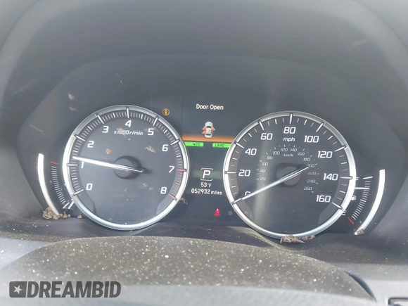2020 Acura TLX Technology with VIN 19UUB1F50LA015540, listed as a IAAI auction lot 41710482 with 52,932 mi miles and . Bid and sale history available at carsss.com. Image 7.