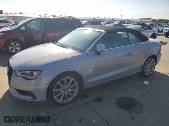 2015 Audi A3 1.8T Premium with VIN WAU6CLFF5F1053078, listed as a Copart auction lot 73886574 with 102,660 mi miles and Non Repairable. Bid and sale history available at carsss.com. Image 1.
