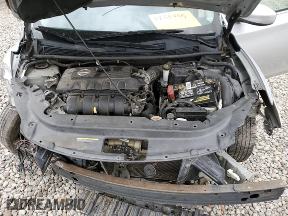 2013 Nissan Sentra SV with VIN 1N4AB7AP3DN906919, listed as a Copart auction lot 48558515 with Not Provided miles and Salvage Title. Bid and sale history available at carsss.com. Image 12.