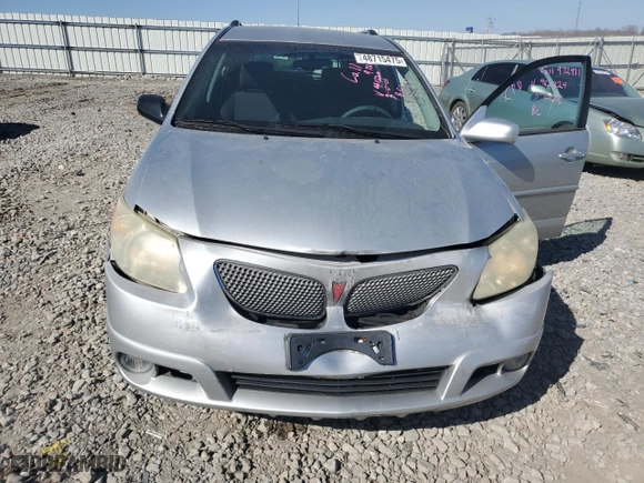 2005 Pontiac Vibe with VIN 5Y2SL66835Z460224, listed as a Copart auction lot 48715475 with 163,328 mi miles and Salvage Title. Bid and sale history available at carsss.com. Image 5.
