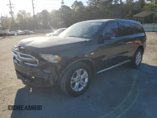2011 Dodge Durango Crew with VIN 1D4RD4GGXBC730038, listed as a Copart auction lot 50155805 with 201,389 mi miles and Salvage Title. Bid and sale history available at carsss.com. Image 1.