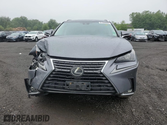 2019 Lexus NX 300 with VIN JTJBARBZ8K2184551, listed as a Copart auction lot 61269935 with 109,215 mi miles and Salvage title. Bid and sale history available at DreamBid. Image 5.