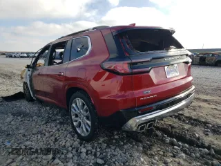 2024 GMC Acadia FWD Denali z VIN 1GKENLKS7RJ212266, wystawiony jako Copart lot #41418515 z przebiegiem Nie podano mil oraz Szkoda całkowita • Salvage title. Historia ofert i sprzedaży dostępna na DreamBid. Obrazek 2.