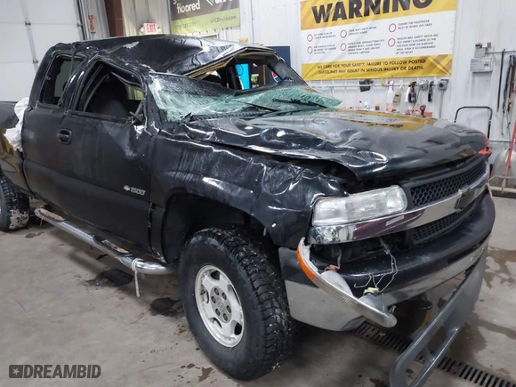 2002 Chevrolet Silverado 1500 LS with VIN 2GCEK19T321291409, listed as a IAAI auction lot 41391207 with 234,690 mi miles. Bid and sale history available at carsss.com. Image 6.