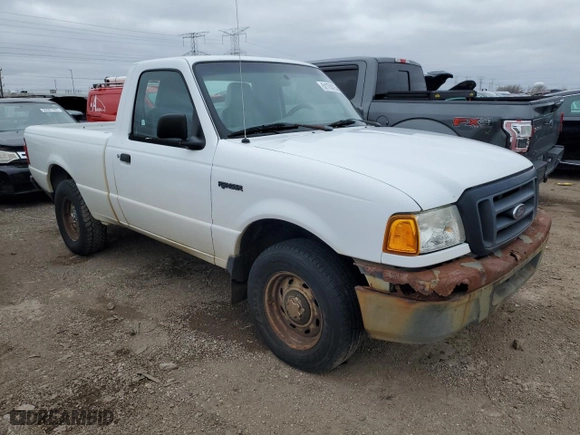 2004 Ford Ranger XL with VIN 1FTYR10D44PB20222, listed as a Copart auction lot 51178475 with 128,115 mi miles and Clean Title. Bid and sale history available at carsss.com. Image 4.