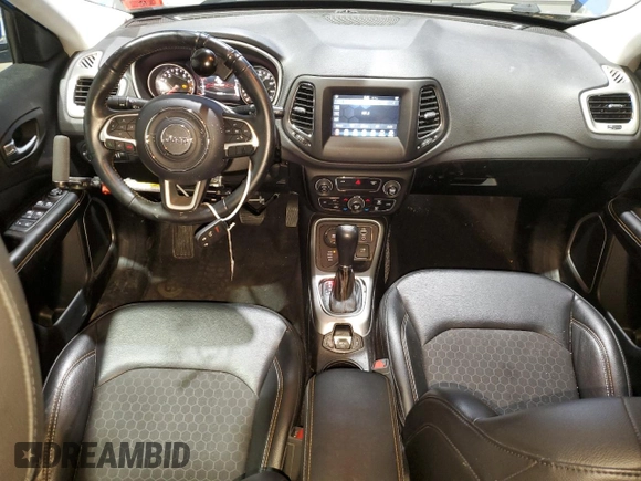2019 Jeep Compass Latitude с VIN 3C4NJDBB0KT594099, выставлен на аукционе Copart как лот 57727035 с пробегом 38 385 миль миль и Списание • Salvage title. История ставок и продаж доступна на DreamBid. Изображение 8.