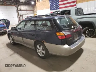 2001 Subaru Legacy Outback with VIN 4S3BH665617619900, listed as a Copart auction lot 66964625 with 343,526 mi miles and Clean title. Bid and sale history available at DreamBid. Image 2.